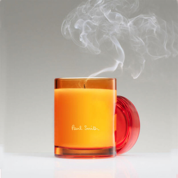 Paul Smith Scented Candle Bookworm, 240gr, Glas lid orangeyellow-red, style